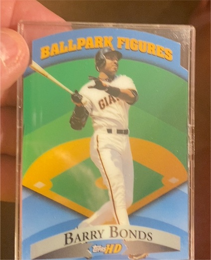 2000 Topps HD Ballpark Figures #BF10 Barry Bonds — front