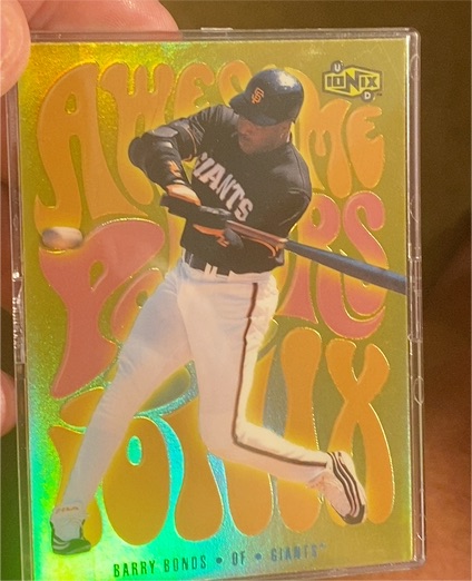 2000 Upper Deck Ionix Awesome Powers #AP11 Barry Bonds — front