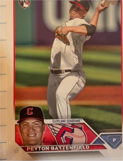 2023 Topps Update #US267 Peyton Battenfield — front