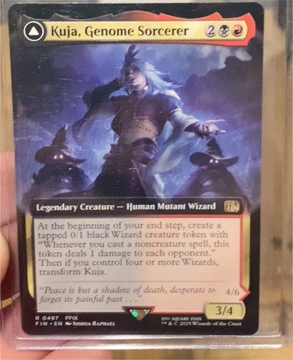 2023 Magic The Gathering #0497 Kuja, Genome Sorcerer — front