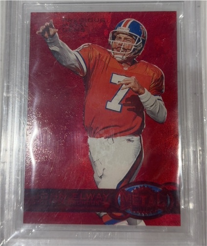 1995 Fleer Metal #174 John Elway — front