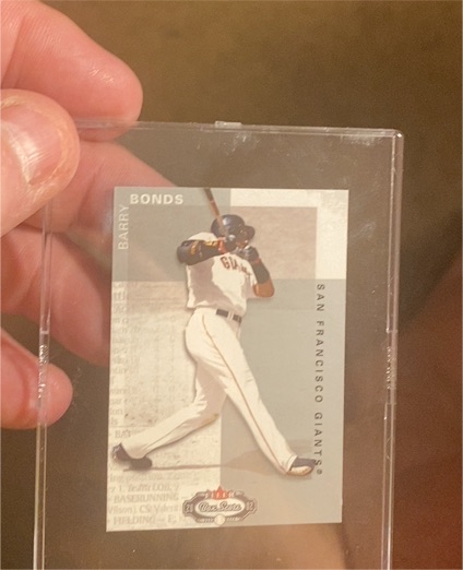 2002 Fleer Box Score #124 Barry Bonds — front