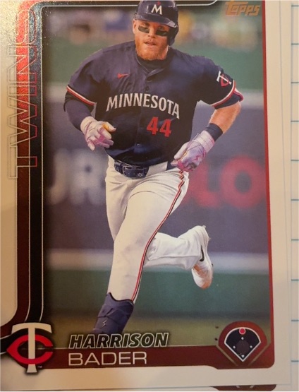 2025 Topps #356 Harrison Bader — front