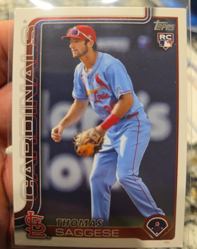 2025 Topps Series 2 #23 Thomas Saggese — front