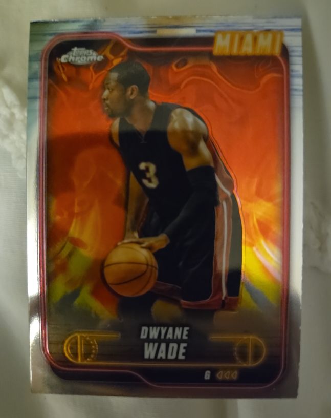 2024-25 Topps Chrome #13 Dwyane Wade — front