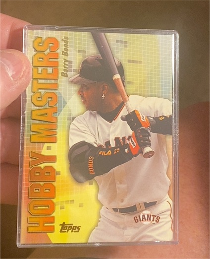 2002 Topps Hobby Masters #HM16 Barry Bonds — front