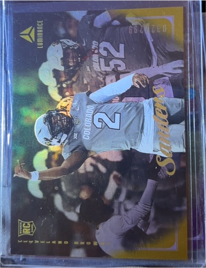 2024 Panini Luminance #03/299 Shedeur Sanders — front