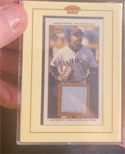 2002 Topps 206 Relics #BB1 Barry Bonds — front