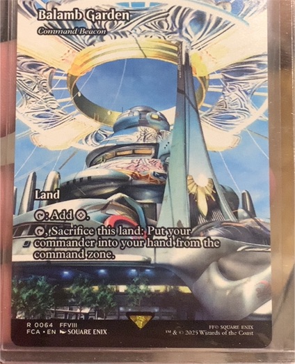 2025 Final Fantasy Through the Ages #64 Balamb Garden - Command Beacon — front