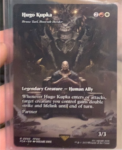2025 Magic: The Gathering #50 Hugo Kupka - Bruse Tarl, Boorish Herder — front