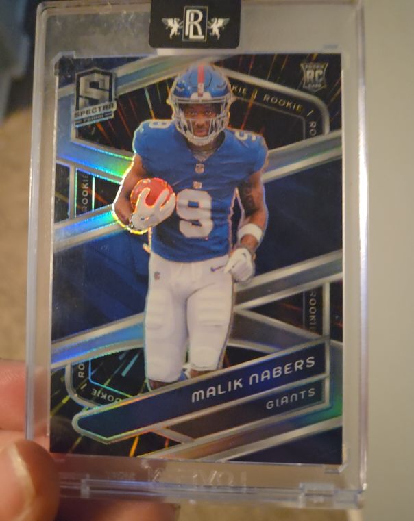 2024 Panini Spectra #118 Malik Nabers — front