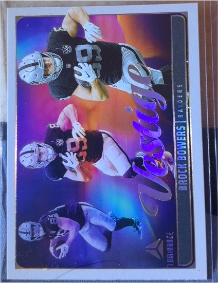 2025 Panini Luminance Vestige #6 Brock Bowers — front