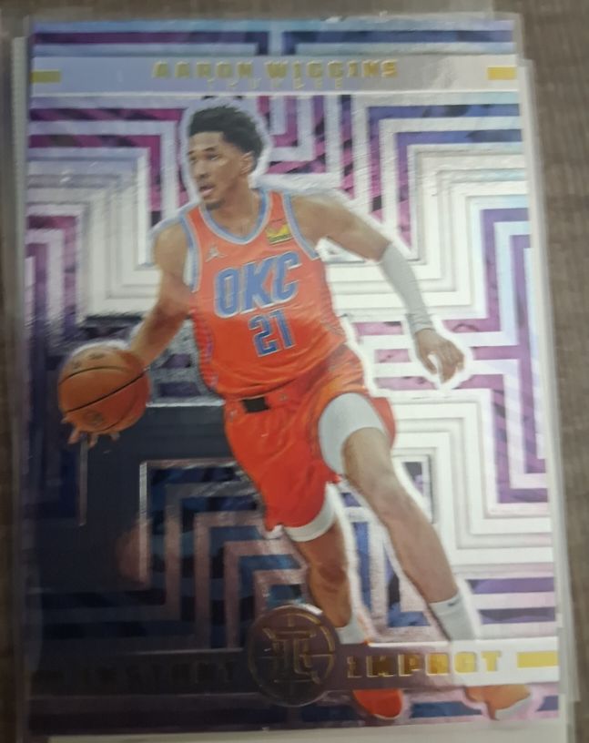 2021-22 Panini Illusions #28 Aaron Wiggins Instant Impact — front
