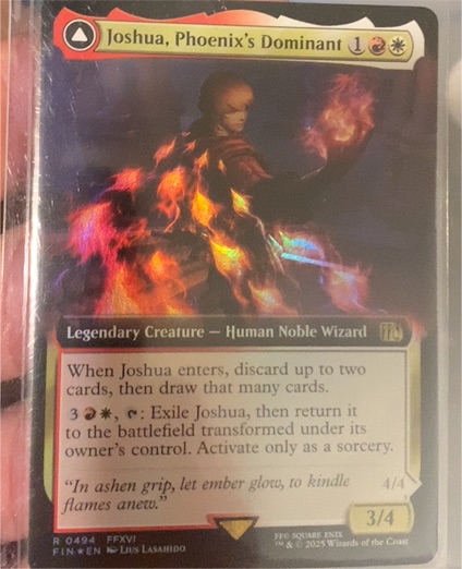 2025 Final Fantasy Joshua, Phoenix's Dominant #494 — front