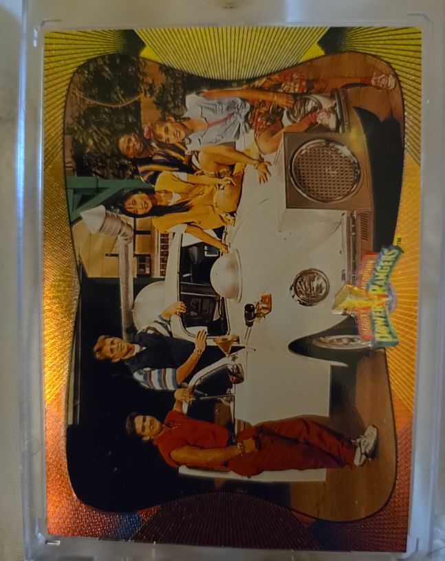 1994 SkyBox Power Rangers Series 2 Collect-A-Card — front
