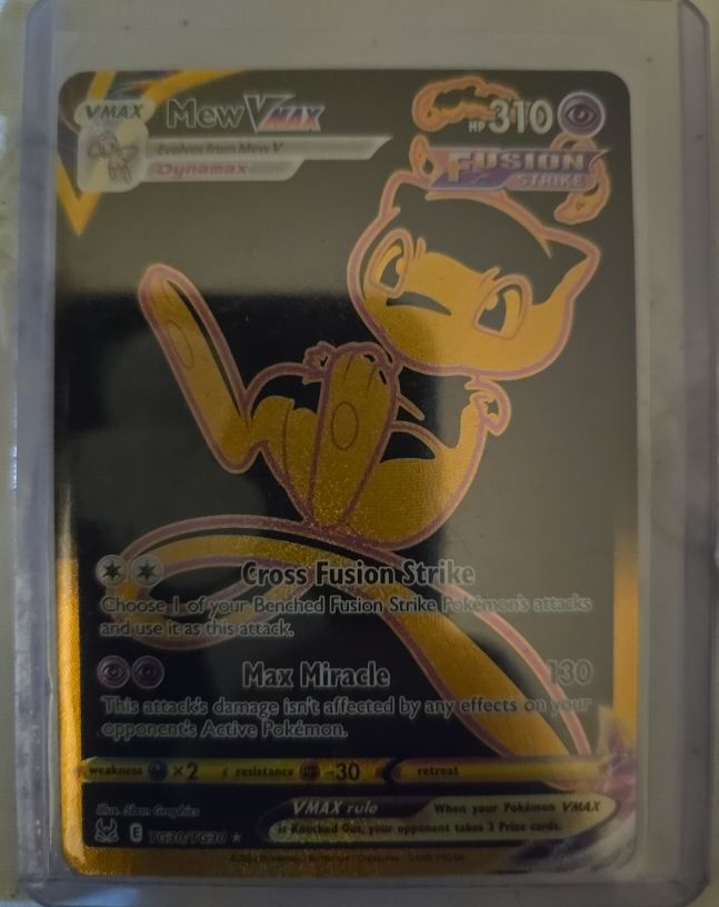 2022 Pokémon TCG Lost Origin #TG30 Mew VMAX — front