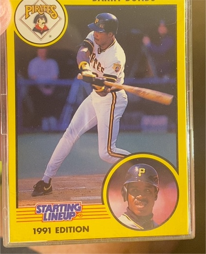 1991 Kenner Starting Lineup Barry Bonds — front