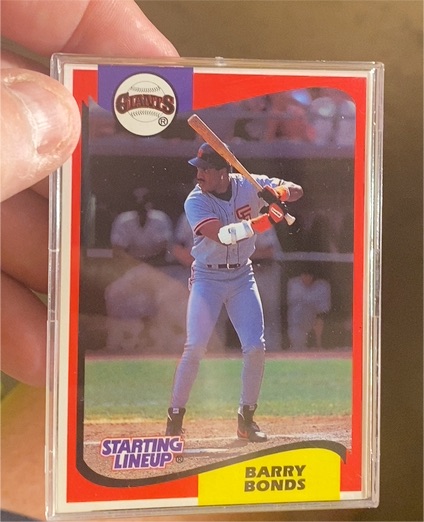 1994 Kenner Starting Lineup Barry Bonds — front