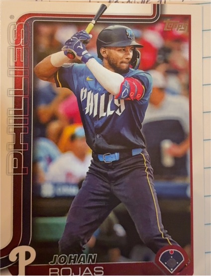 2025 Topps Series 2 #469 Johan Rojas — front
