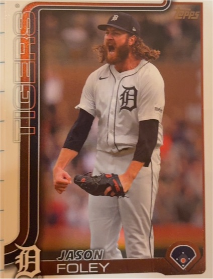 2025 Topps #410 Jason Foley — front