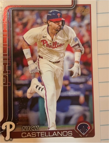 2025 Topps #427 Nick Castellanos — front