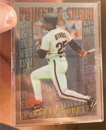 1996 Topps Mystery Finest #M13 Barry Bonds — front
