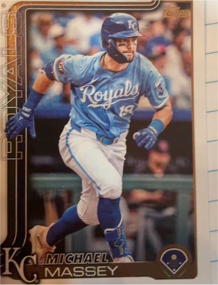 2025 Topps #481 Michael Massey — front