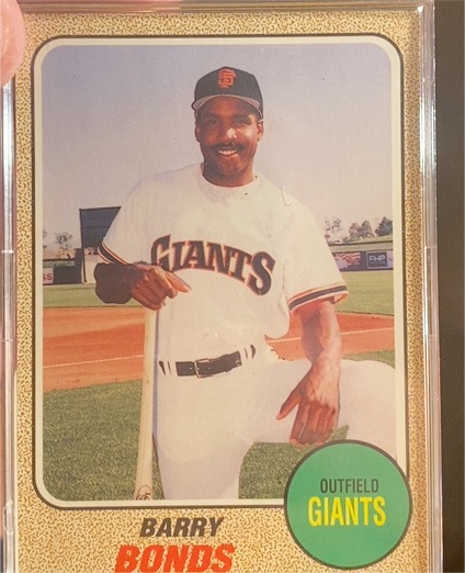 1968 Topps #452 Barry Bonds — front