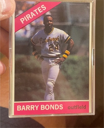 1986 Topps #24 Barry Bonds — front