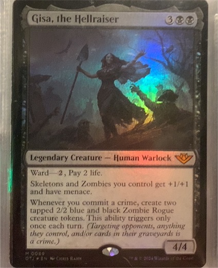 2023 Magic: The Gathering #89 Gisa, the Hellraiser — front