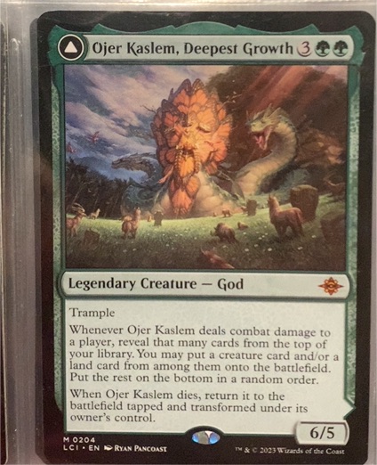 Ojer Kaslem, Deepest Growth #204 — front