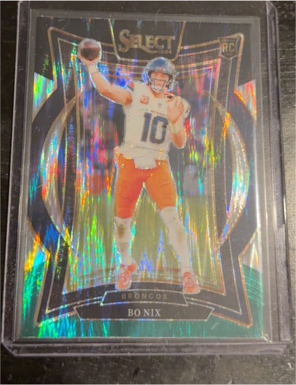 2024 Panini Select #30 Bo Nix — front