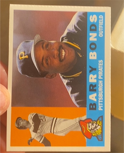 1960 Topps #284 Barry Bonds — front