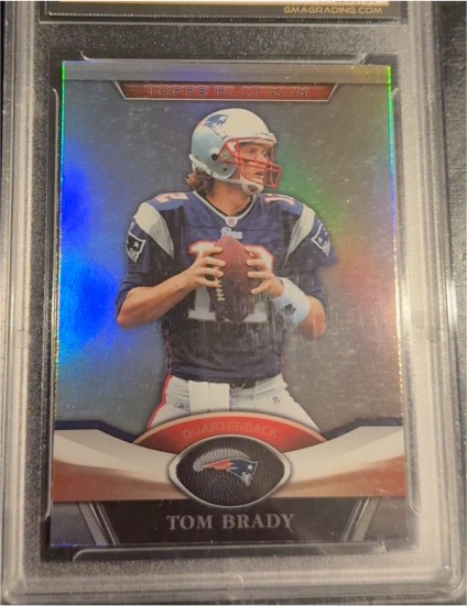 2011 Topps Platinum #70 Tom Brady — front