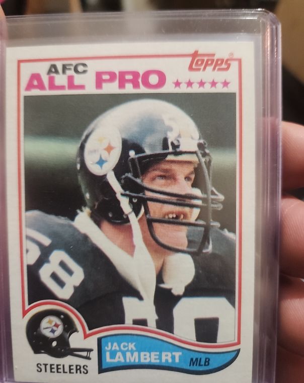 1982 Topps #213 Jack Lambert — front