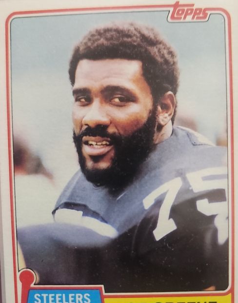 1981 Topps #495 Joe Greene — front