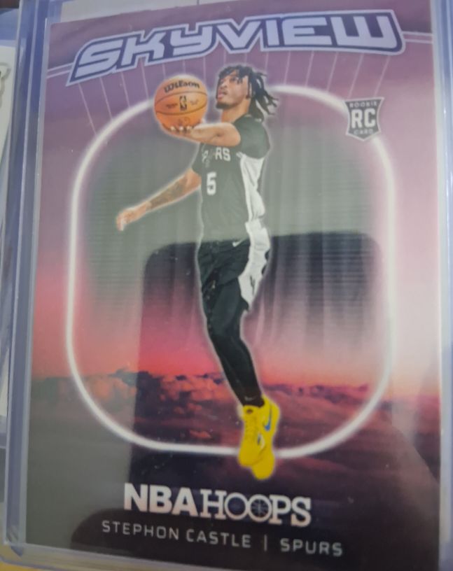 2024-25 Panini NBA Hoops Skyview #3 Stephon Castle — front