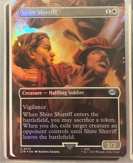 2023 Lord of the Rings Tales of Middle-earth #441 Shire Shirriff — front