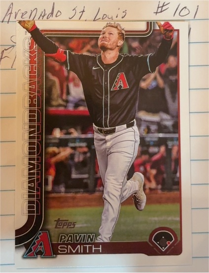 2025 Topps Series 2 #567 Pavin Smith — front