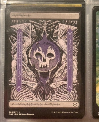 2023 Phyrexia: All Will Be One #269 Swamp — front