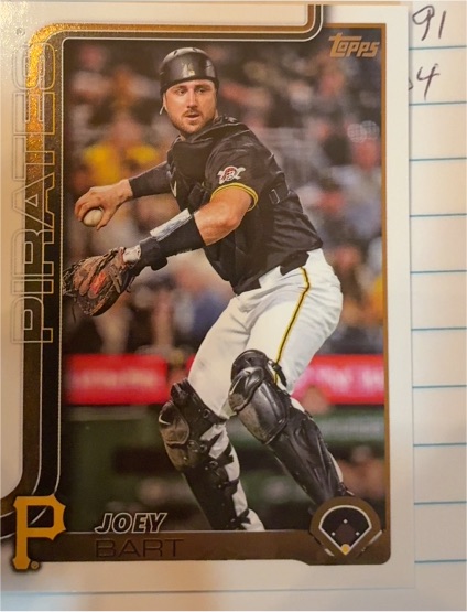 2025 Topps #480 Joey Bart — front
