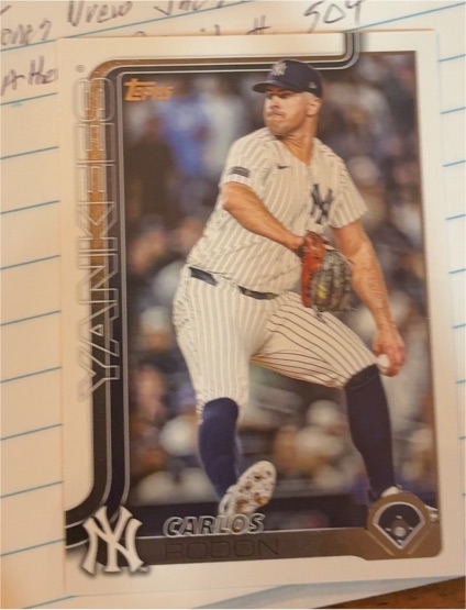 2025 Topps Series 2 #415 Carlos Rodon — front