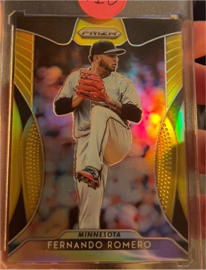 2019 Panini Prizm #227 Fernando Romero — front