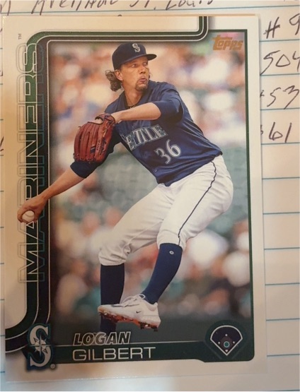 2025 Topps #66 Logan Gilbert — front