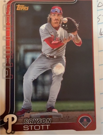 2025 Topps #147 Bryson Stott — front