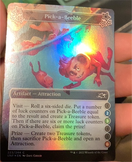 2022 Magic: The Gathering #223 Pick-a-Beeble — front