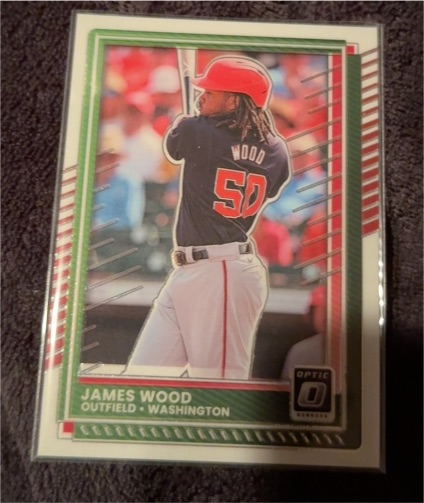 2025 Donruss Optic #41 James Wood — front