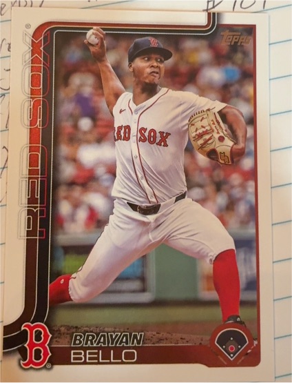 2025 Topps #540 Brayan Bello — front