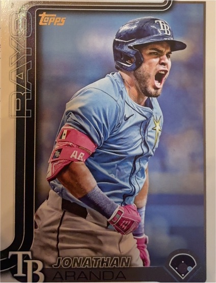 2025 Topps #678 Jonathan Aranda — front