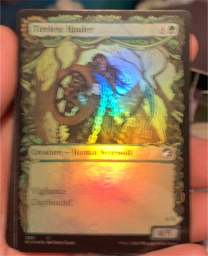 2021 Magic: The Gathering Innistrad: Midnight Hunt #305 Tireless Hauler — front